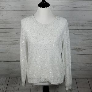 Ana tie back sequin womens lightweight swe…